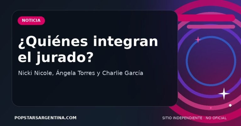 Quiénes integran el jurado — sitio independiente y no oficial